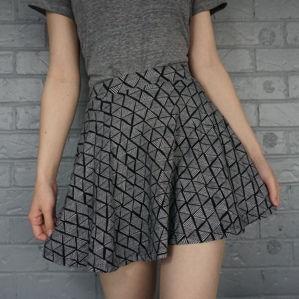 Kohl’s Triangle Patterned Skater Shirt by SO